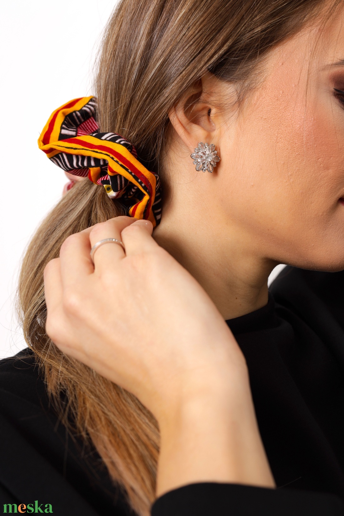 Ritmika scrunchie - ruha & divat - hajdísz & hajcsat - hajgumi - Meska.hu