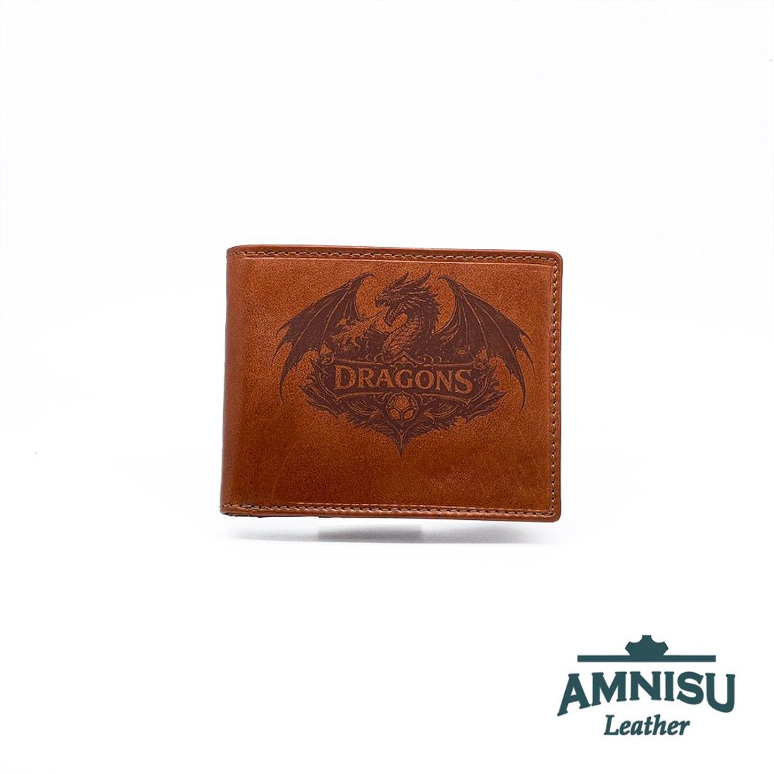 Barna sárkányos férfi bőr pénztárca OPR1021-sar - táska & tok - pénztárca & más tok - pénztárca - férfi pénztárca - Meska.hu