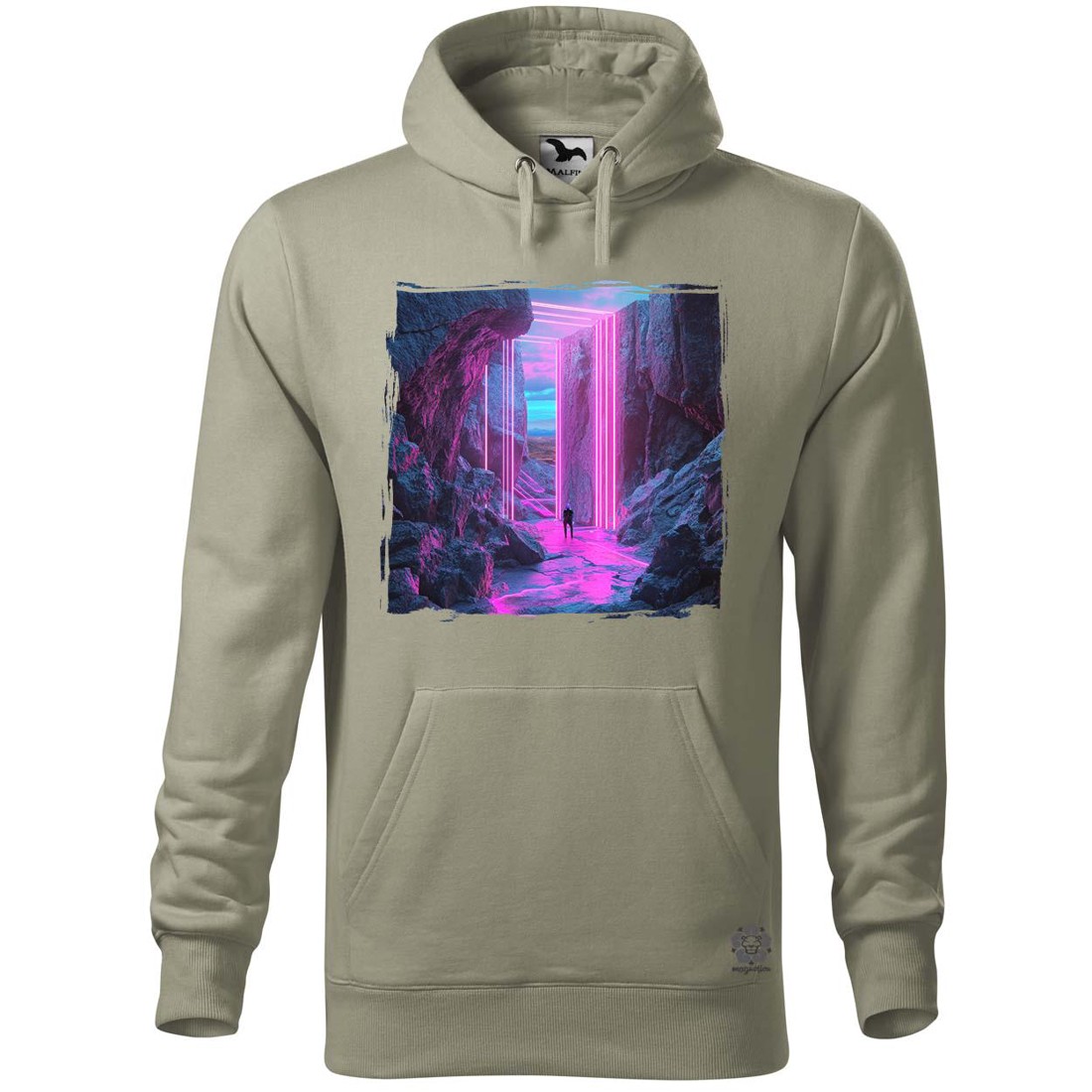 Vaporwave v3 - ruha & divat - férfi ruha - férfi pulóver - Meska.hu
