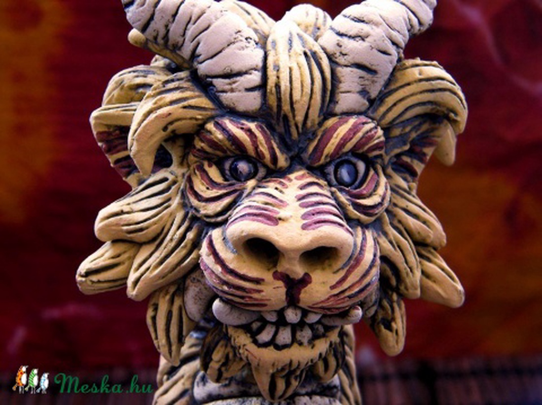 Sárkányos füstölőtartó -  - Meska.hu