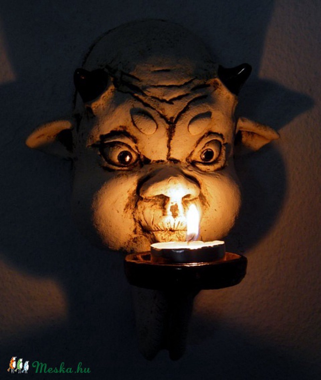 Kerámia mécsestartó -  - Meska.hu