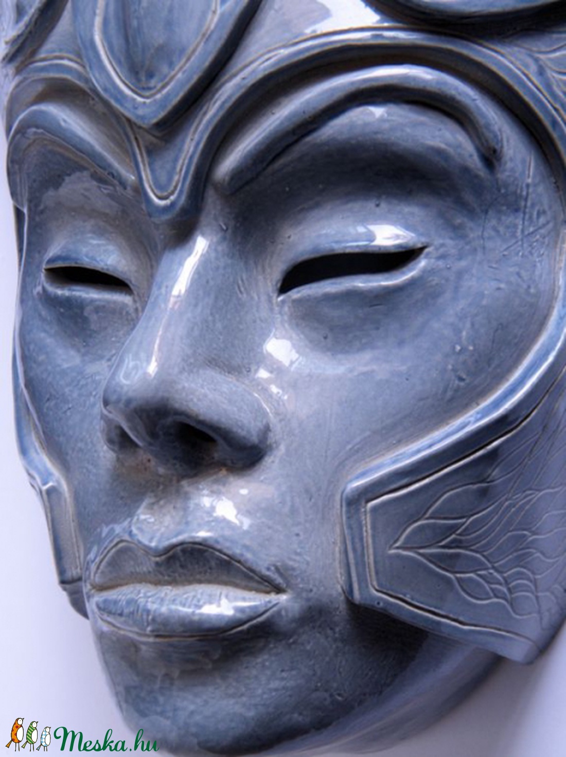 Tündérkirálynő - Kerámia falidísz -  - Meska.hu