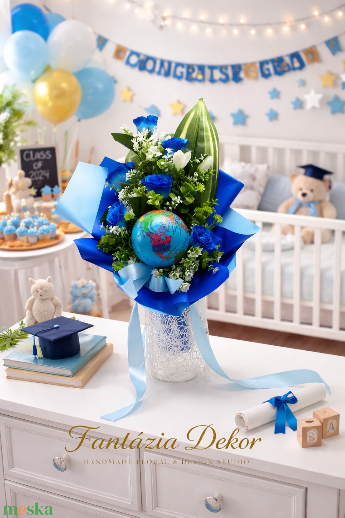 �� Egy csokor, ami a világot is elhozza! ��� - otthon & életmód - virágdekoráció - virágok - virágcsokor - Meska.hu