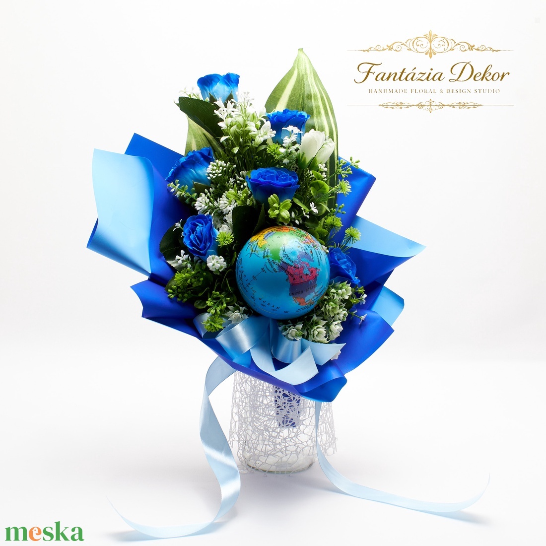 �� Egy csokor, ami a világot is elhozza! ��� - otthon & életmód - virágdekoráció - virágok - virágcsokor - Meska.hu