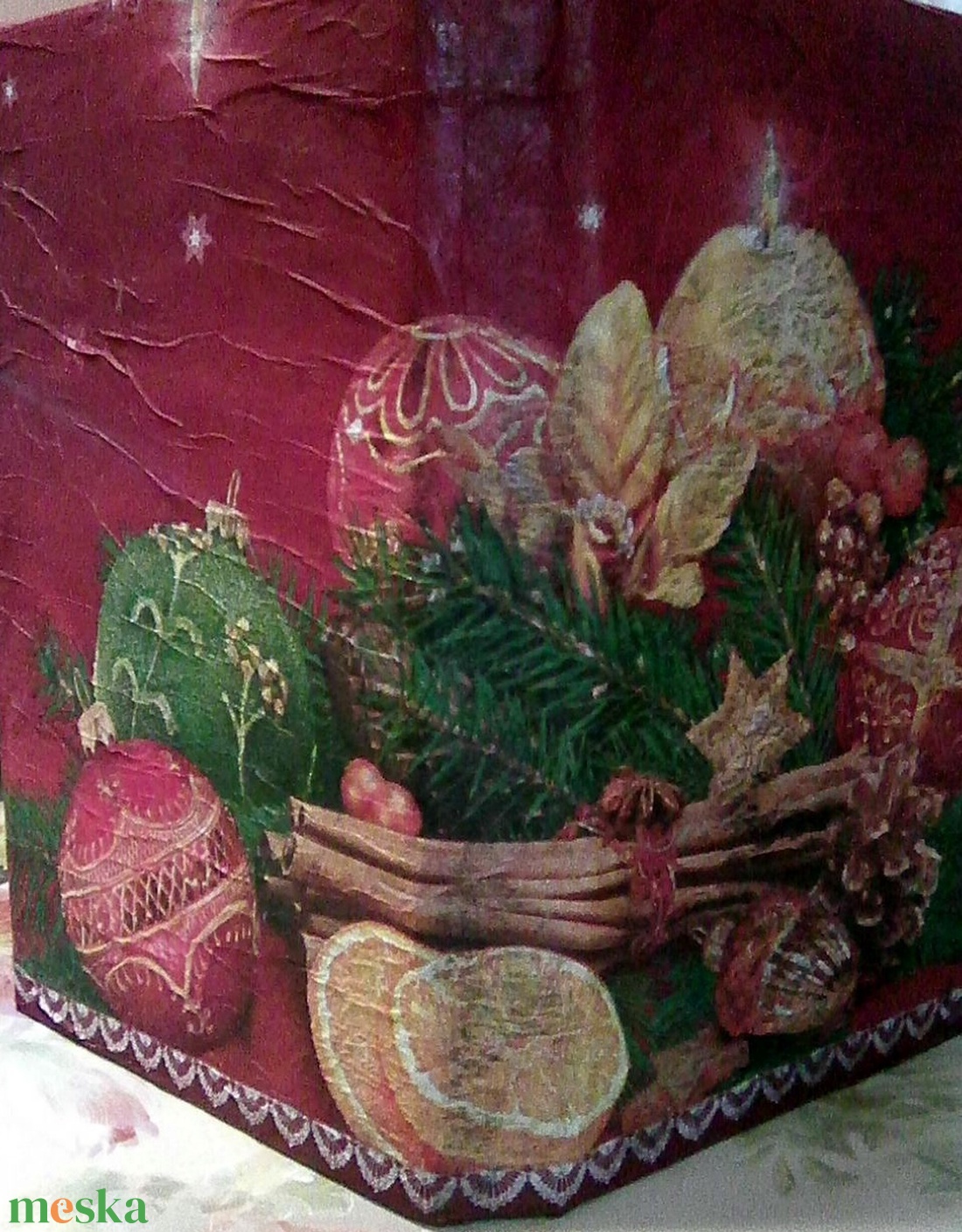 Joyeux Noel - otthon & életmód - dekoráció - asztal és polc dekoráció - könyvszobor - Meska.hu Joyeux Noel - otthon & életmód - dekoráció - asztal és polc dekoráció - könyvszobor - Meska.hu
