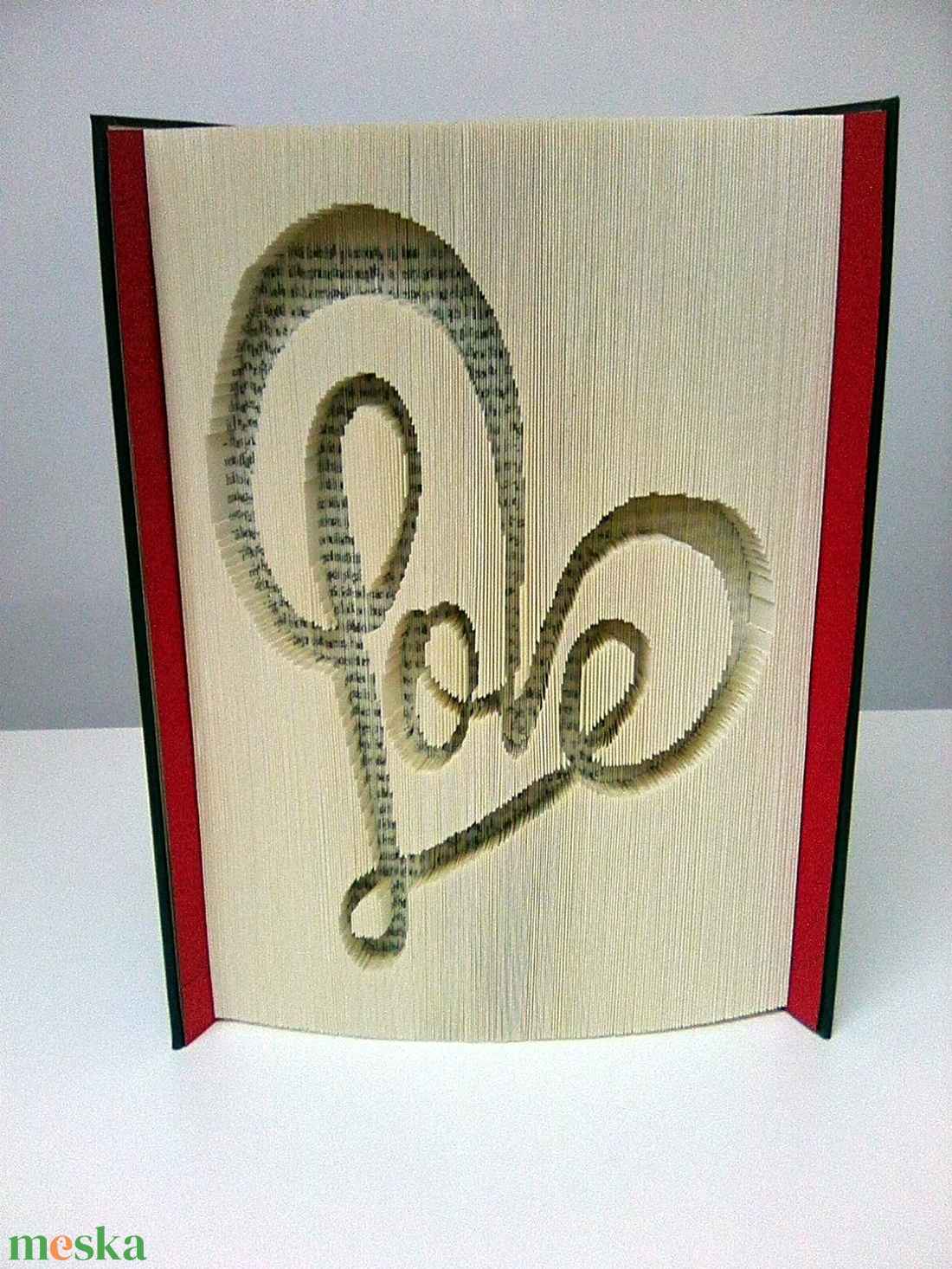 Love - otthon & életmód - dekoráció - asztal és polc dekoráció - könyvszobor - Meska.hu Love - otthon & életmód - dekoráció - asztal és polc dekoráció - könyvszobor - Meska.hu