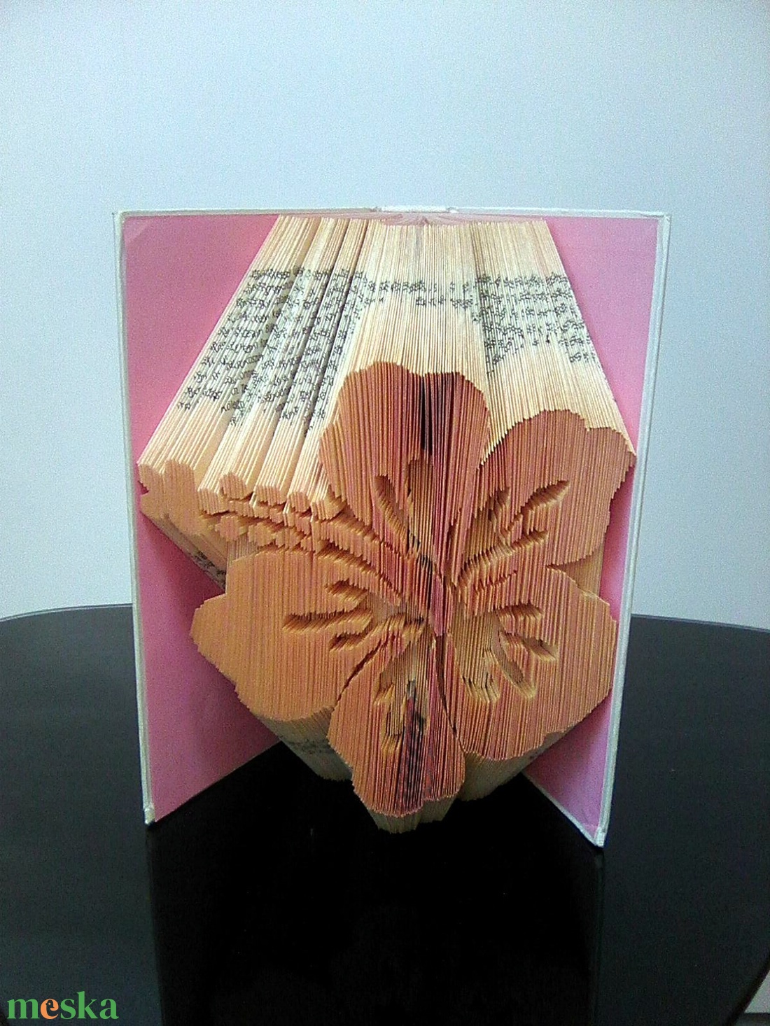Hibiszkusz - otthon & életmód - dekoráció - asztal és polc dekoráció - könyvszobor - Meska.hu Hibiszkusz - otthon & életmód - dekoráció - asztal és polc dekoráció - könyvszobor - Meska.hu