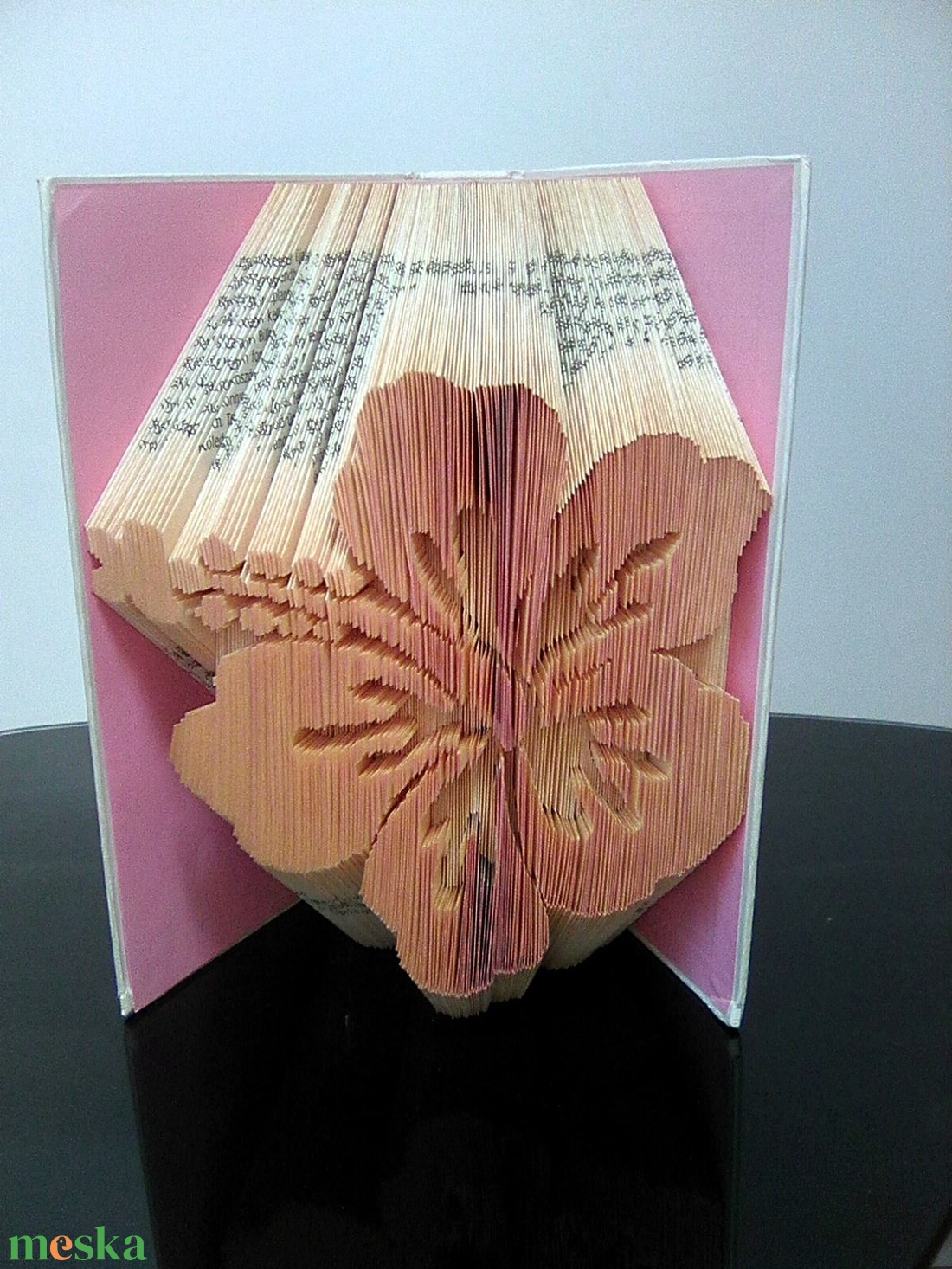 Hibiszkusz - otthon & életmód - dekoráció - asztal és polc dekoráció - könyvszobor - Meska.hu Hibiszkusz - otthon & életmód - dekoráció - asztal és polc dekoráció - könyvszobor - Meska.hu