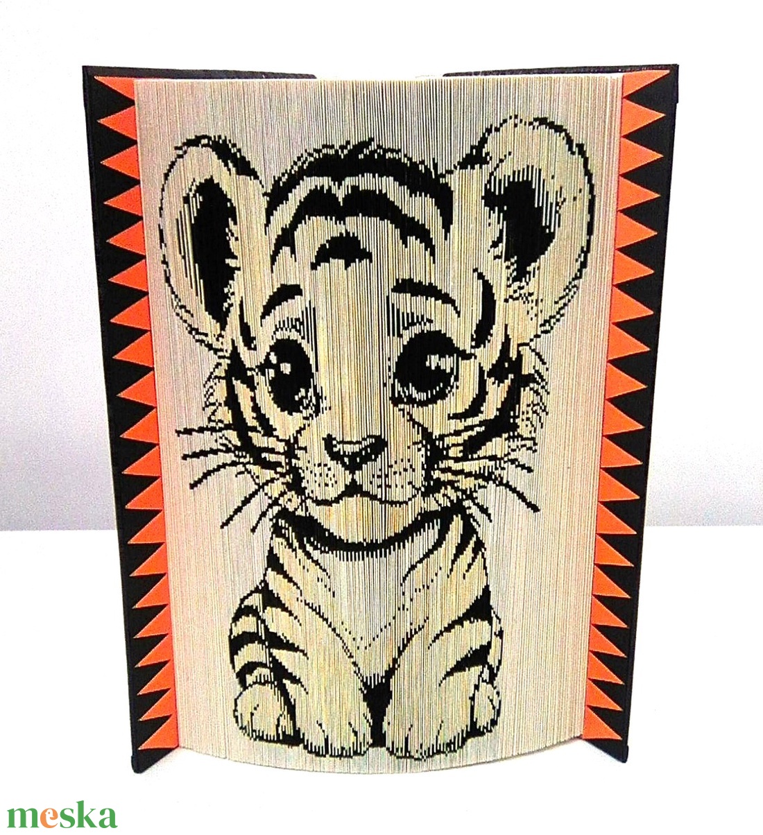 Baby tigris - otthon & életmód - dekoráció - asztal és polc dekoráció - könyvszobor - Meska.hu Baby tigris - otthon & életmód - dekoráció - asztal és polc dekoráció - könyvszobor - Meska.hu