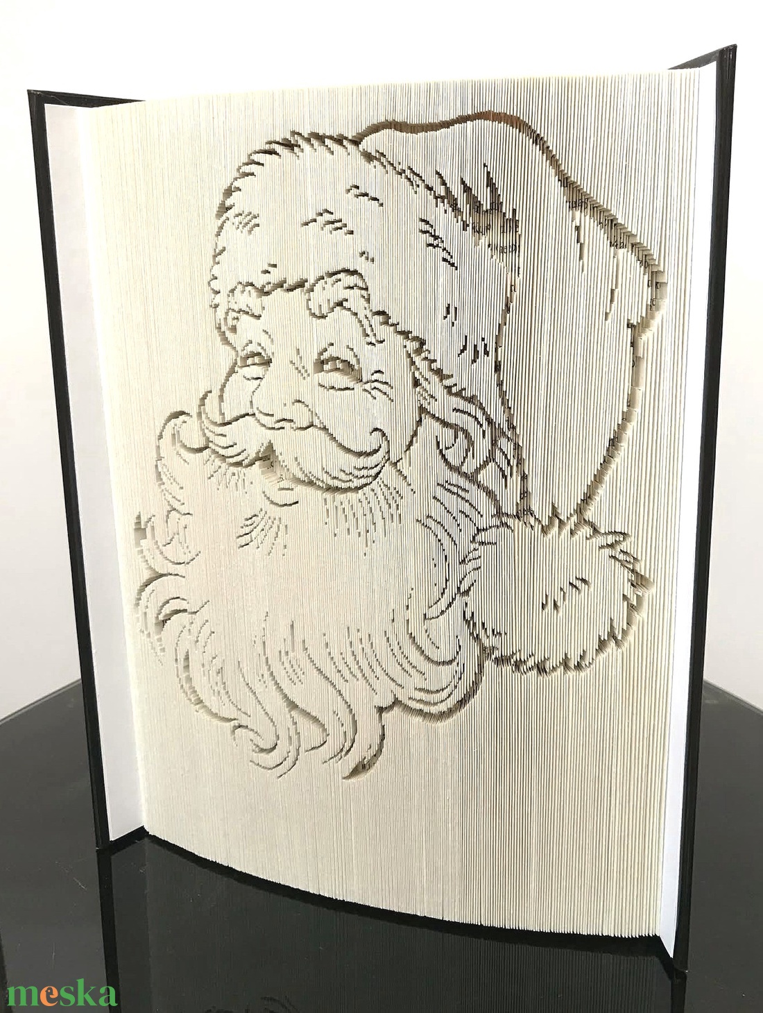 Télapó - otthon & életmód - dekoráció - asztal és polc dekoráció - könyvszobor - Meska.hu