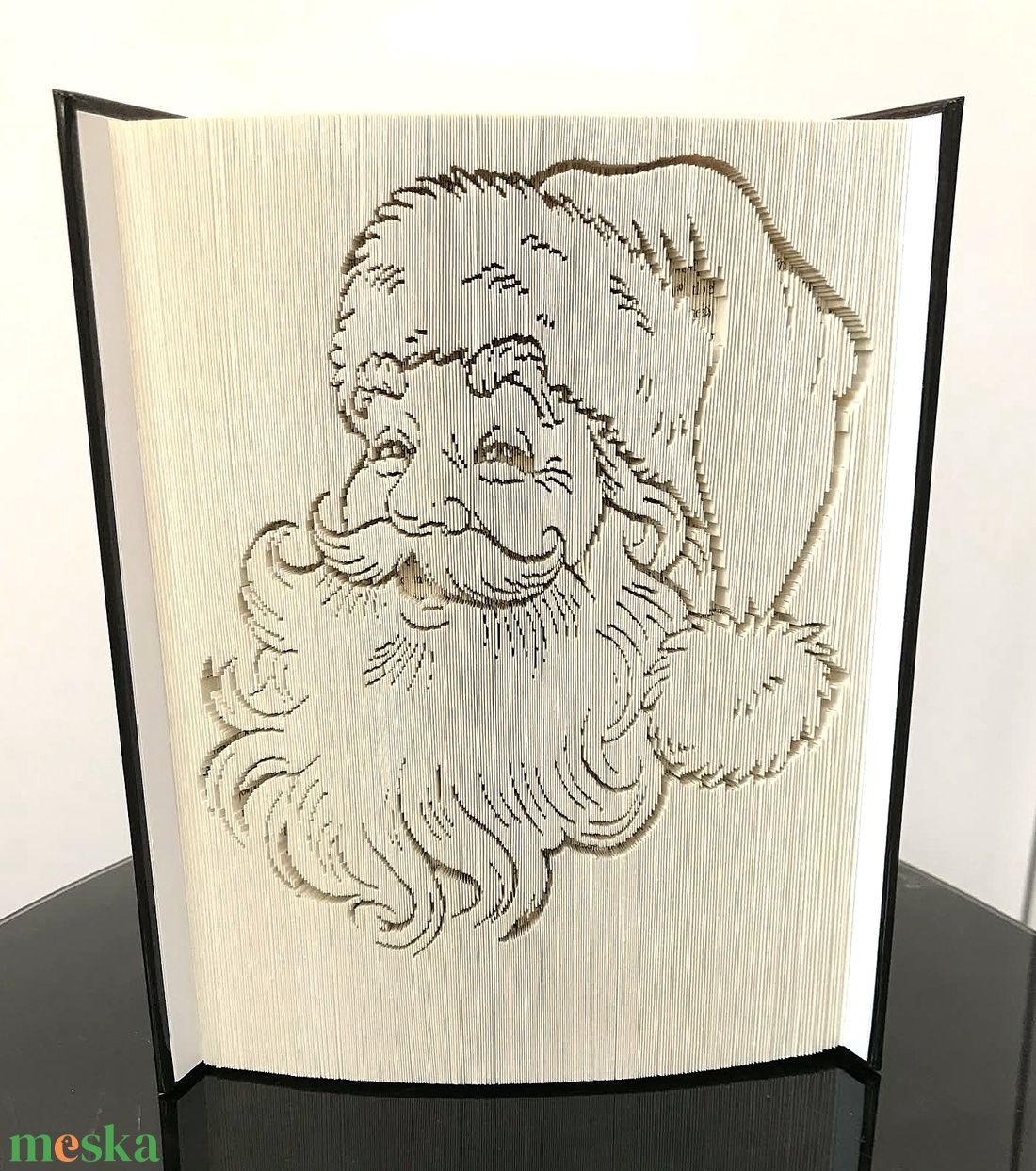 Télapó - otthon & életmód - dekoráció - asztal és polc dekoráció - könyvszobor - Meska.hu