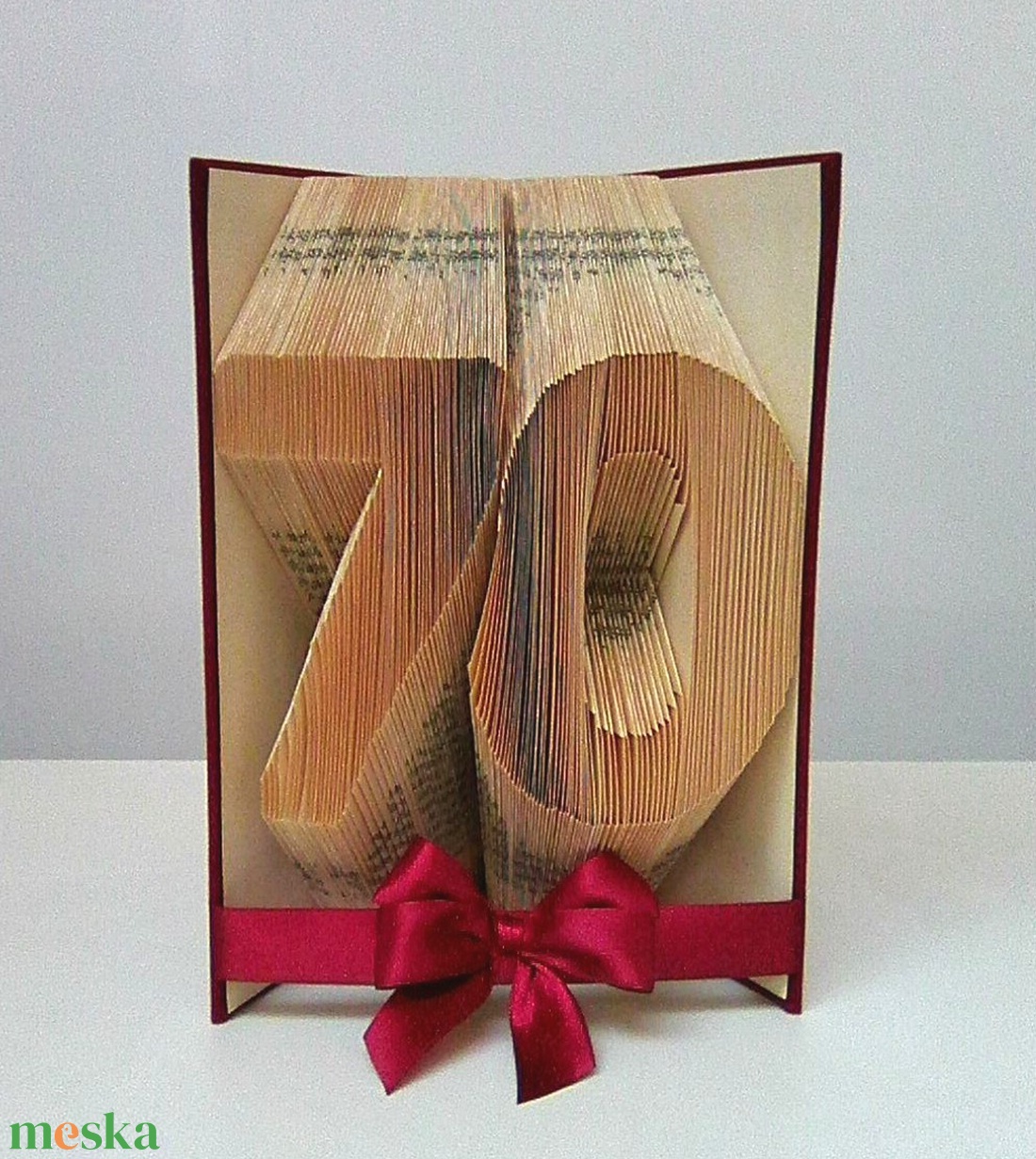 Egyedi szám - otthon & életmód - dekoráció - asztal és polc dekoráció - könyvszobor - Meska.hu