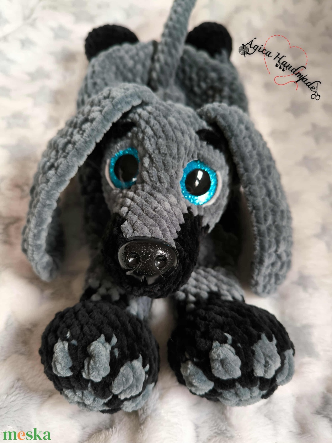 Tacskó alvópajtik - játék & sport - plüssállat & játékfigura - kutya - Meska.hu