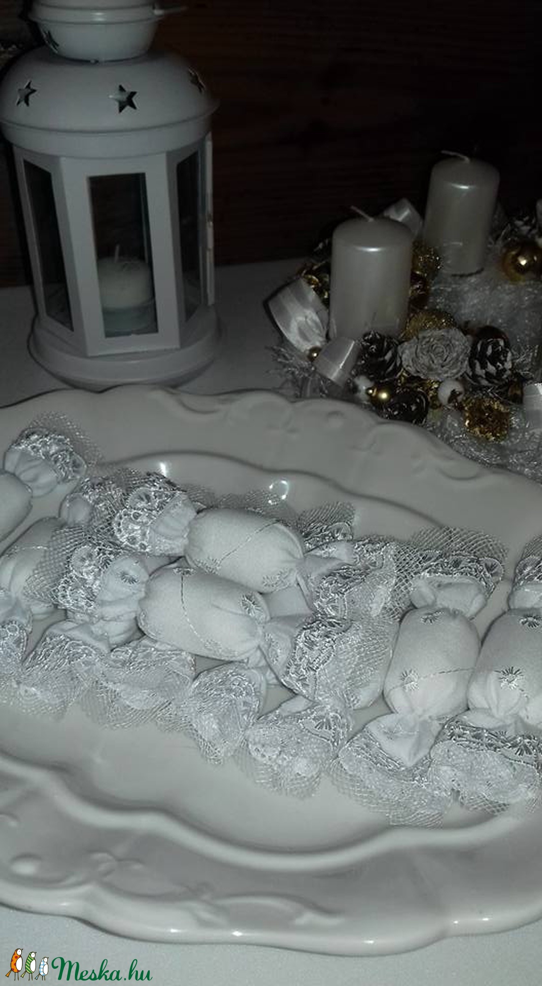 Hófehér,tüllszoknyás szaloncukor csomagban - karácsony - Meska.hu Hófehér,tüllszoknyás szaloncukor csomagban - karácsony - Meska.hu
