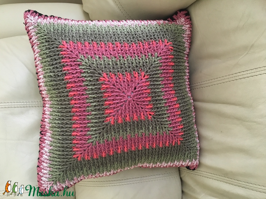 Horgolt díszpárna -  - Meska.hu