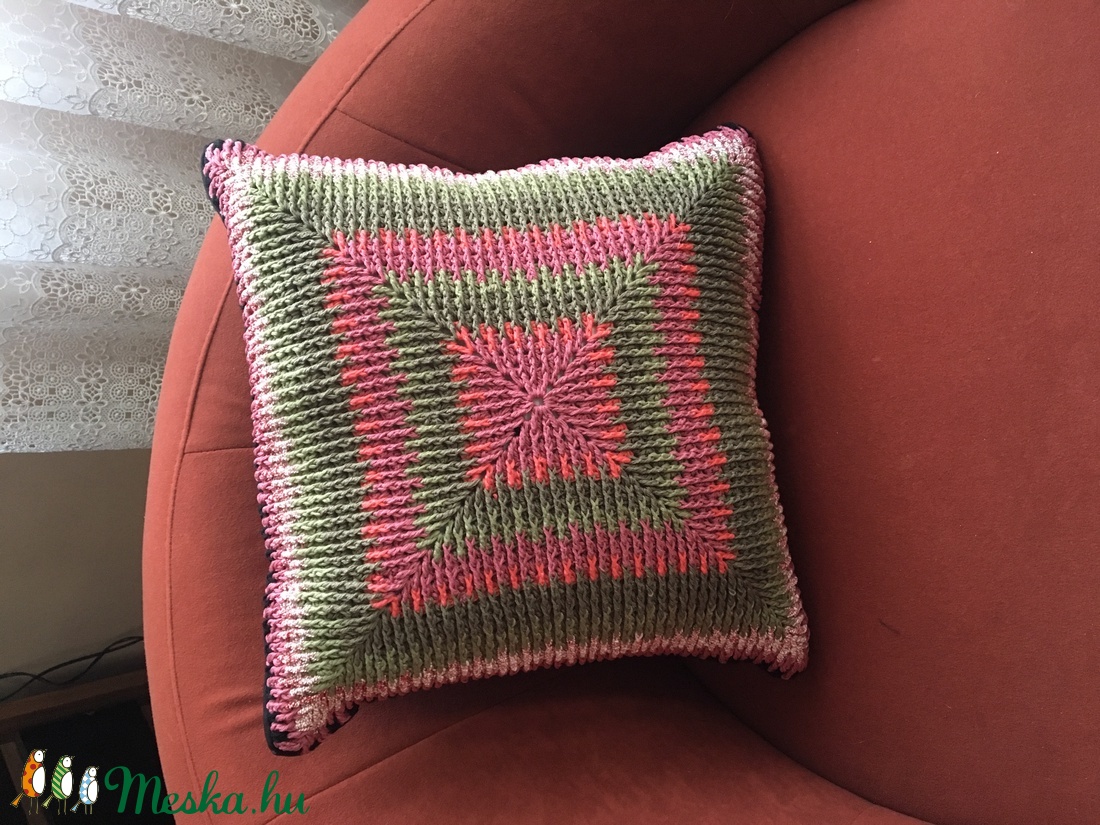 Horgolt díszpárna -  - Meska.hu