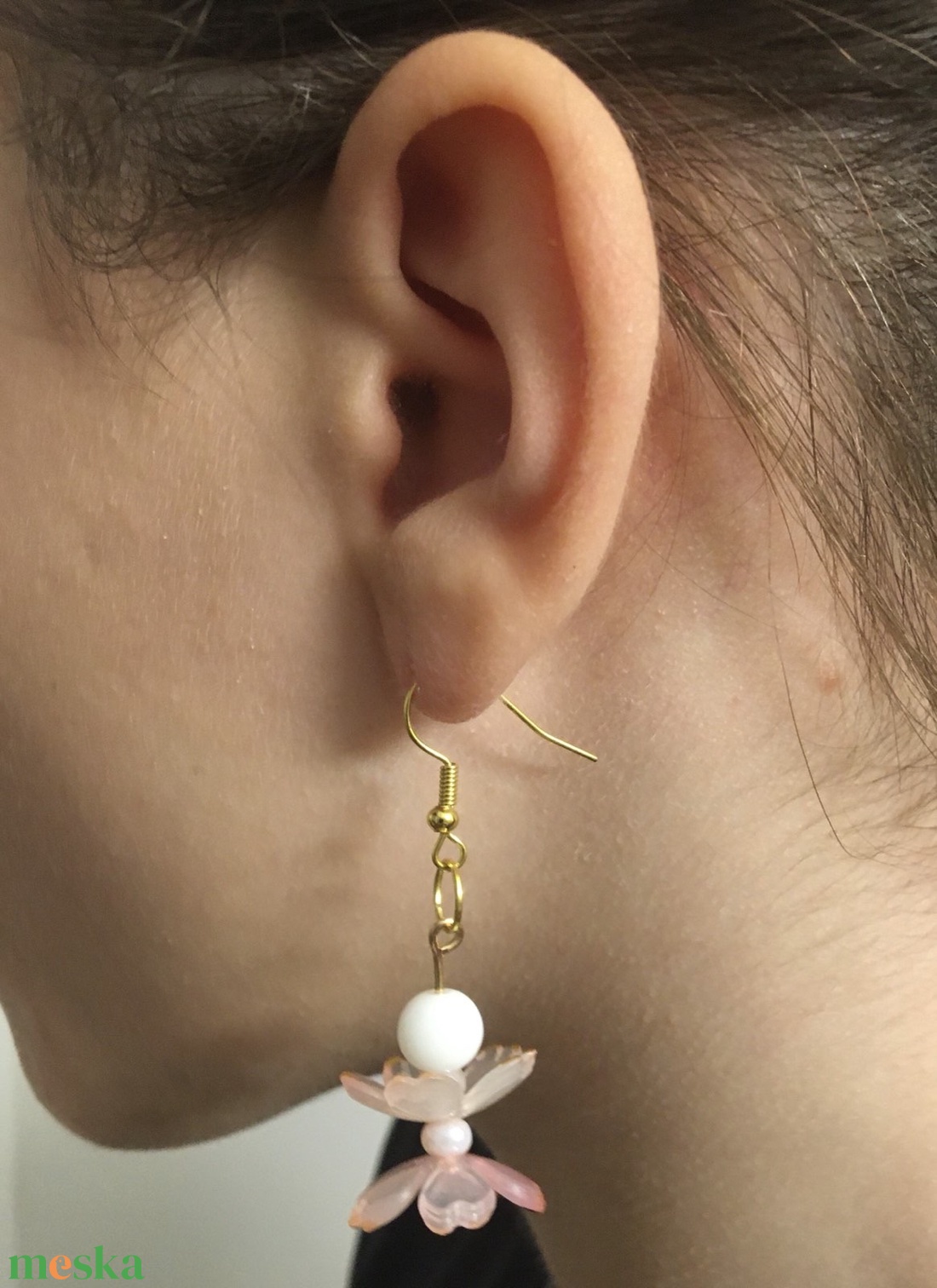 Fülbevaló lógós - ékszer - fülbevaló - lógó fülbevaló - Meska.hu