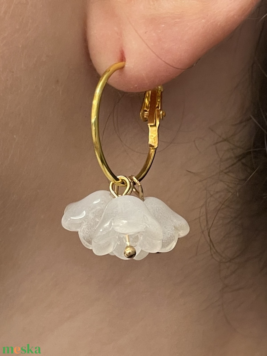 Fülbevaló lógós - ékszer - fülbevaló - lógó fülbevaló - Meska.hu