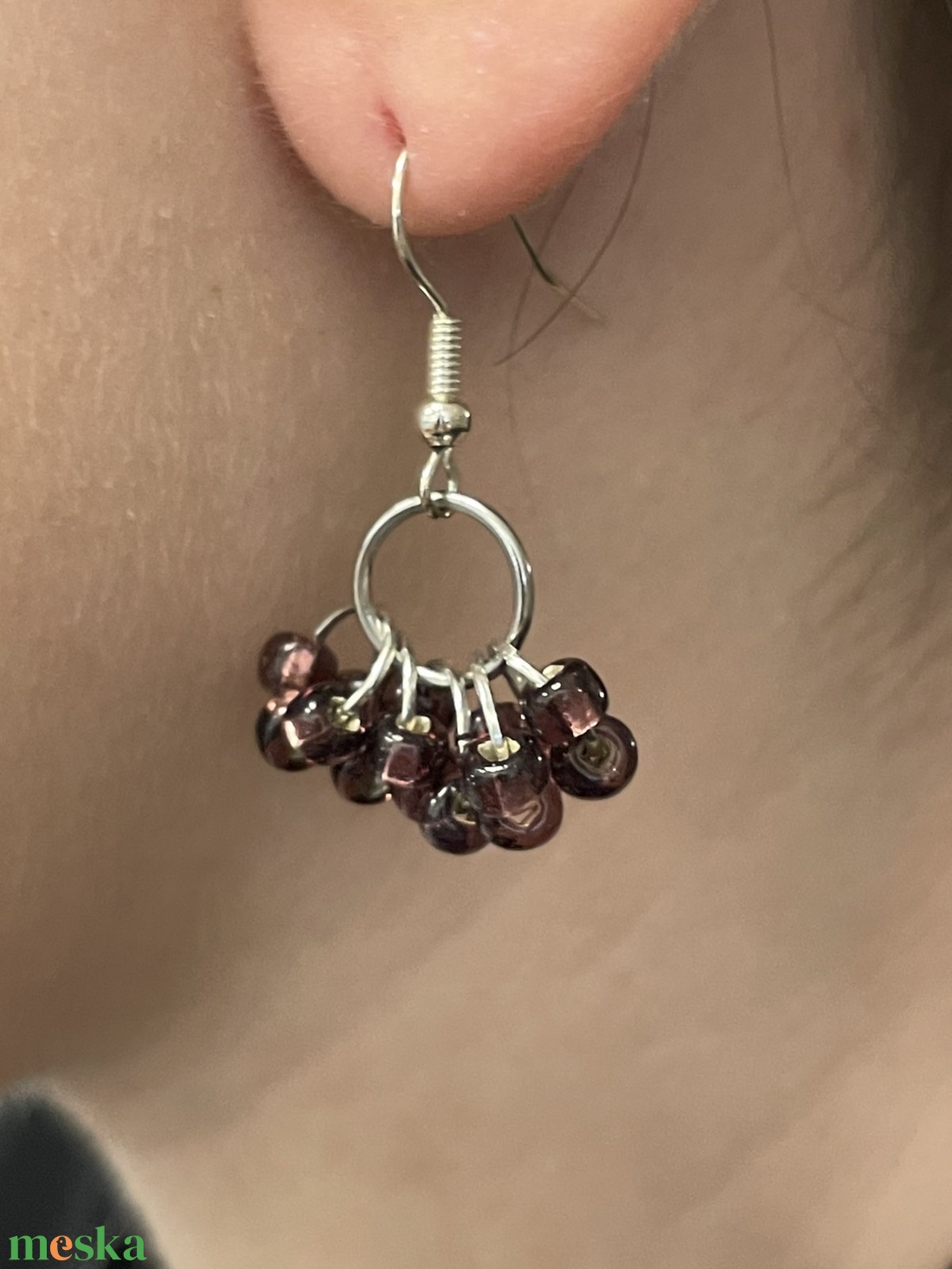 Fülbevaló lógós - ékszer - fülbevaló - lógó fülbevaló - Meska.hu