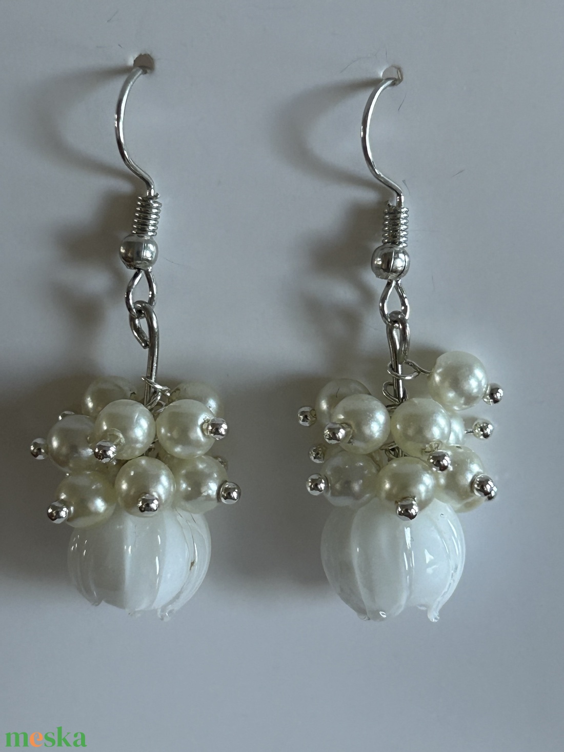 Fülbevaló lógós - ékszer - fülbevaló - lógó fülbevaló - Meska.hu