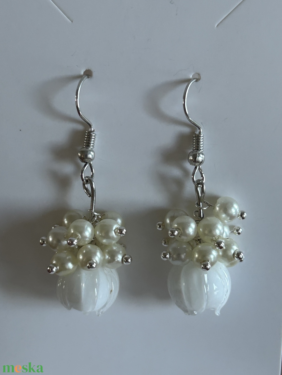 Fülbevaló lógós - ékszer - fülbevaló - lógó fülbevaló - Meska.hu