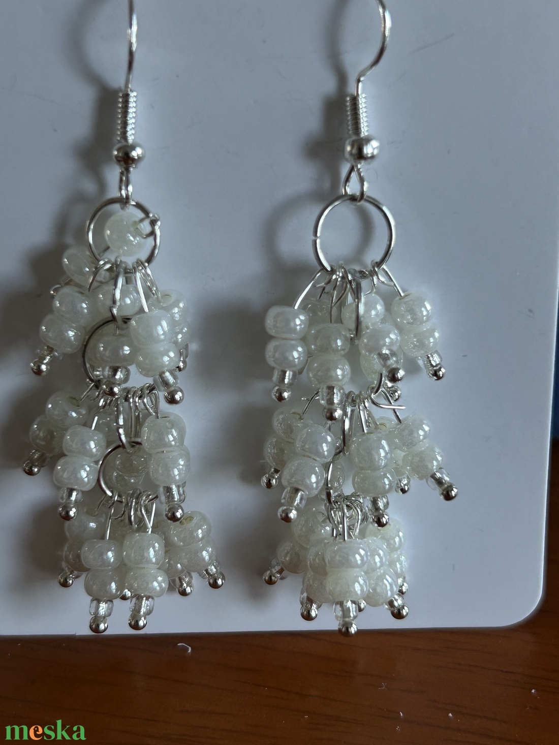 Fülbevaló lógós - ékszer - fülbevaló - lógó fülbevaló - Meska.hu