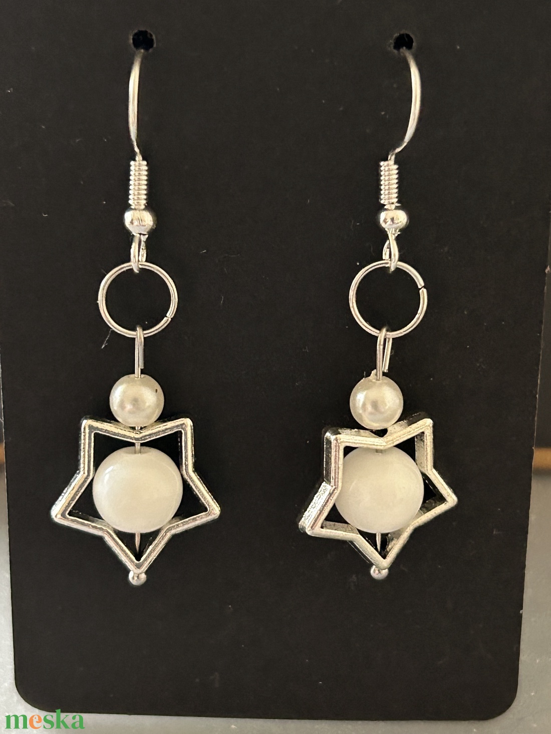 Fülbevaló lógós - ékszer - fülbevaló - lógó fülbevaló - Meska.hu