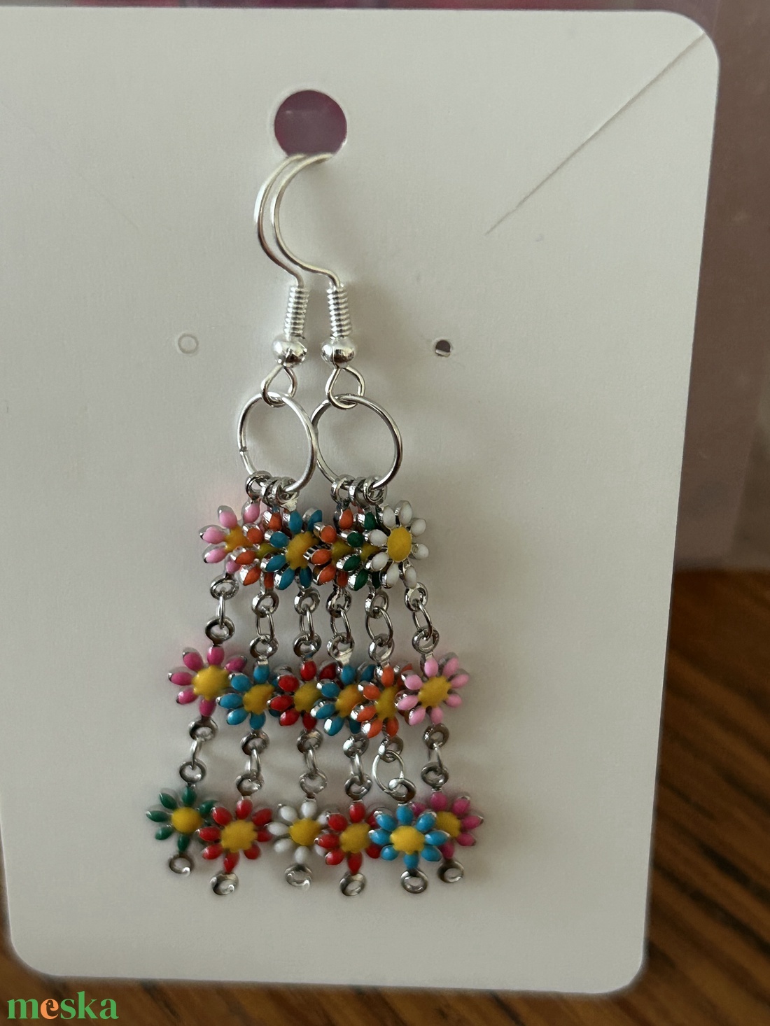 Fülbevaló lógós - ékszer - fülbevaló - lógó fülbevaló - Meska.hu