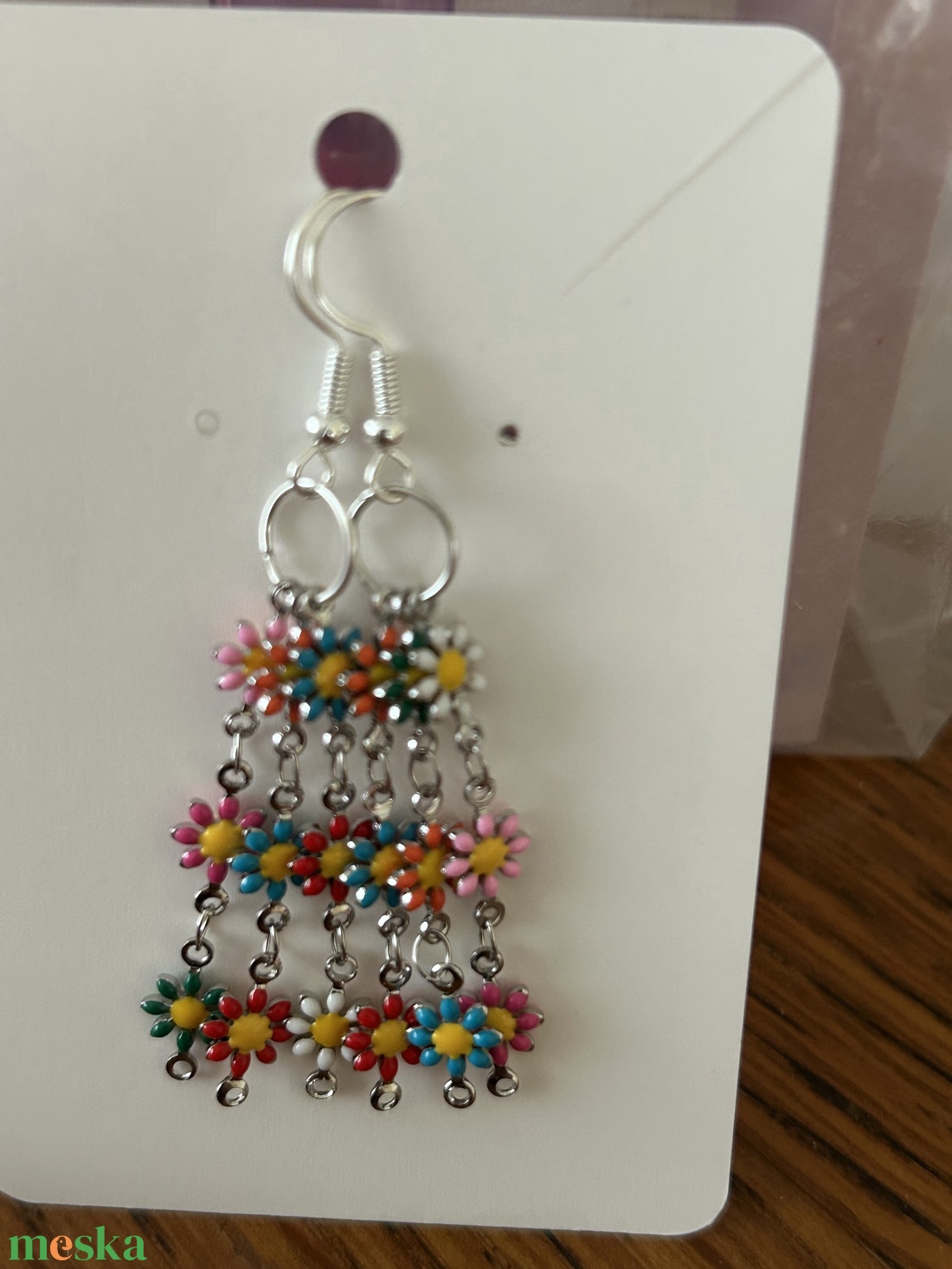 Fülbevaló lógós - ékszer - fülbevaló - lógó fülbevaló - Meska.hu