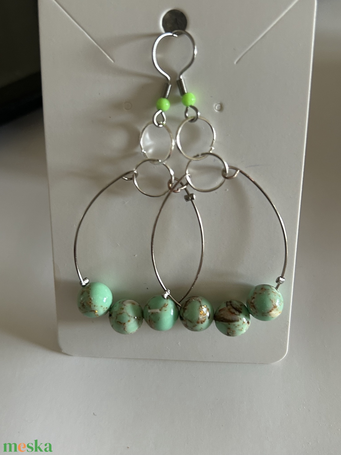 Fülbevaló lógós - ékszer - fülbevaló - lógó fülbevaló - Meska.hu