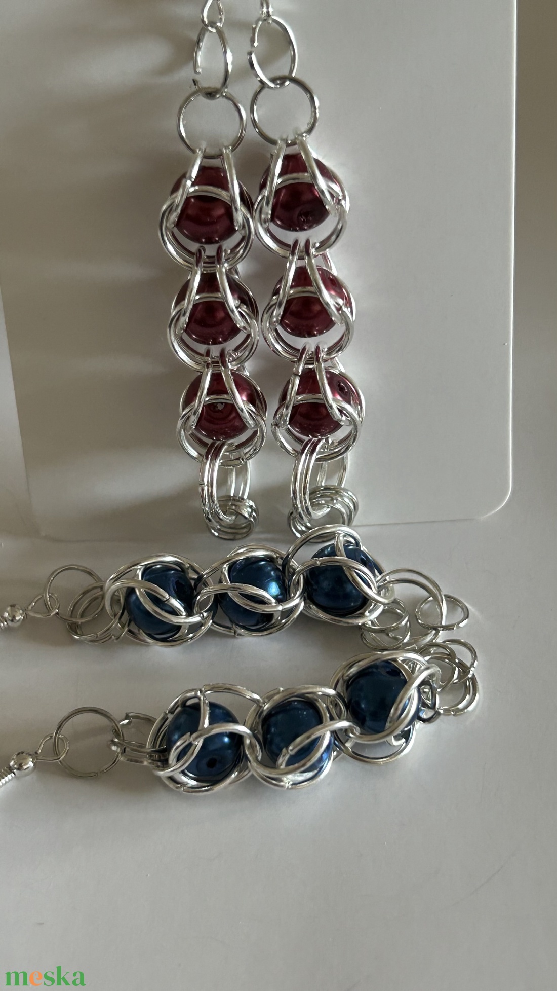 Fülbevaló lógós - ékszer - fülbevaló - lógó fülbevaló - Meska.hu