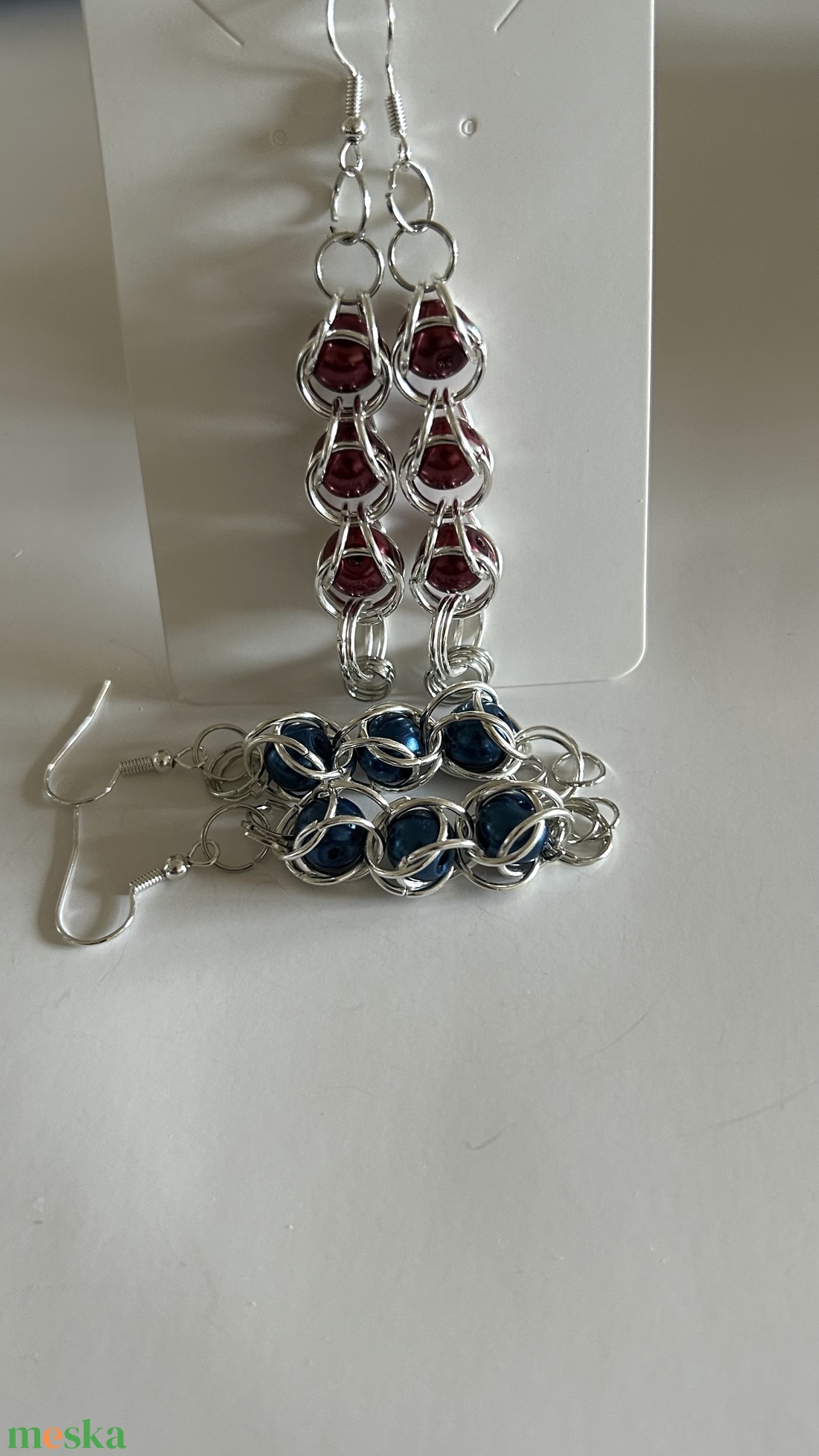 Fülbevaló lógós - ékszer - fülbevaló - lógó fülbevaló - Meska.hu