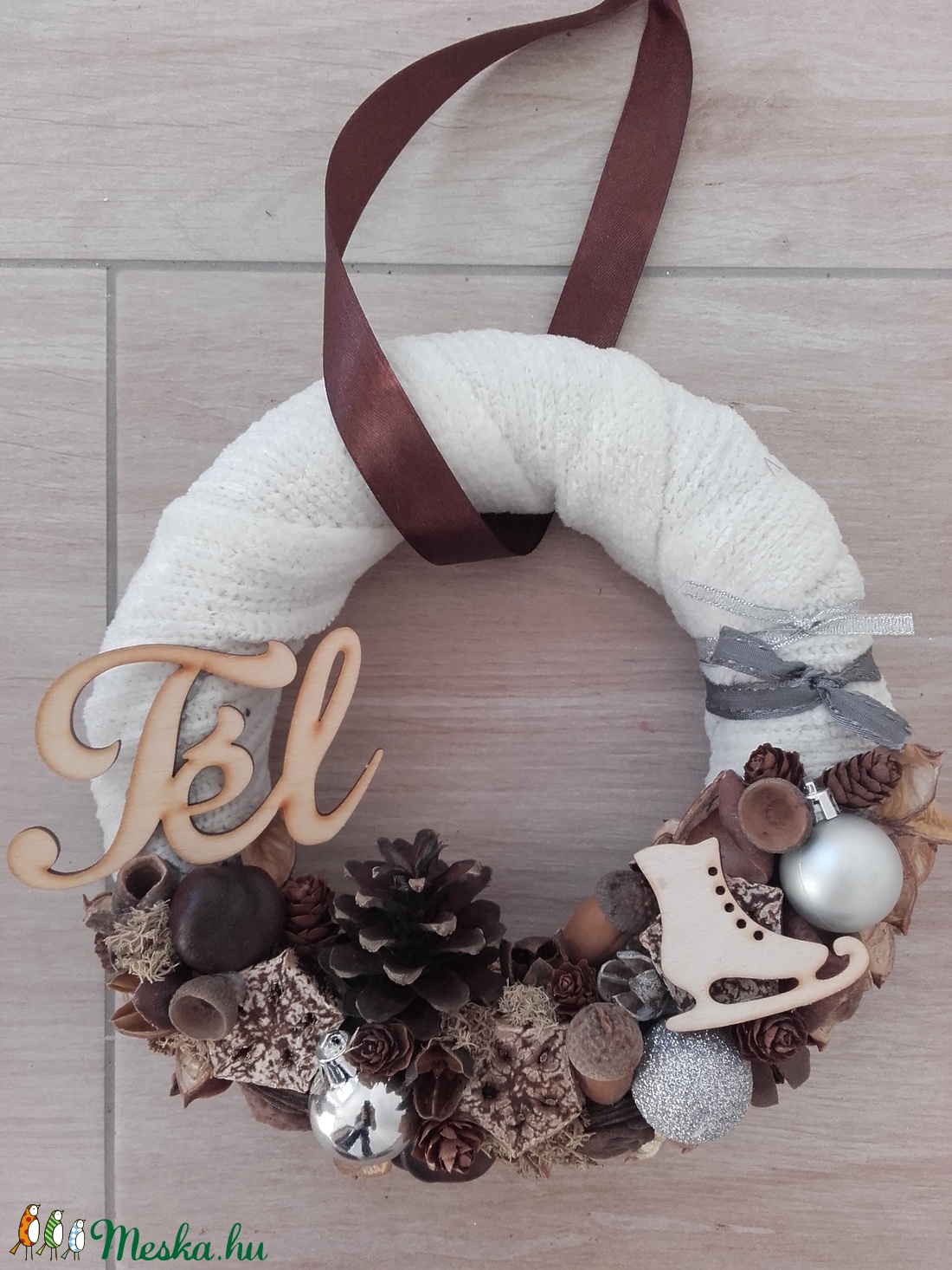 Karácsonyi ajtódísz, kopogtató KÉSZTERMÉK -  - Meska.hu Karácsonyi ajtódísz, kopogtató KÉSZTERMÉK -  - Meska.hu