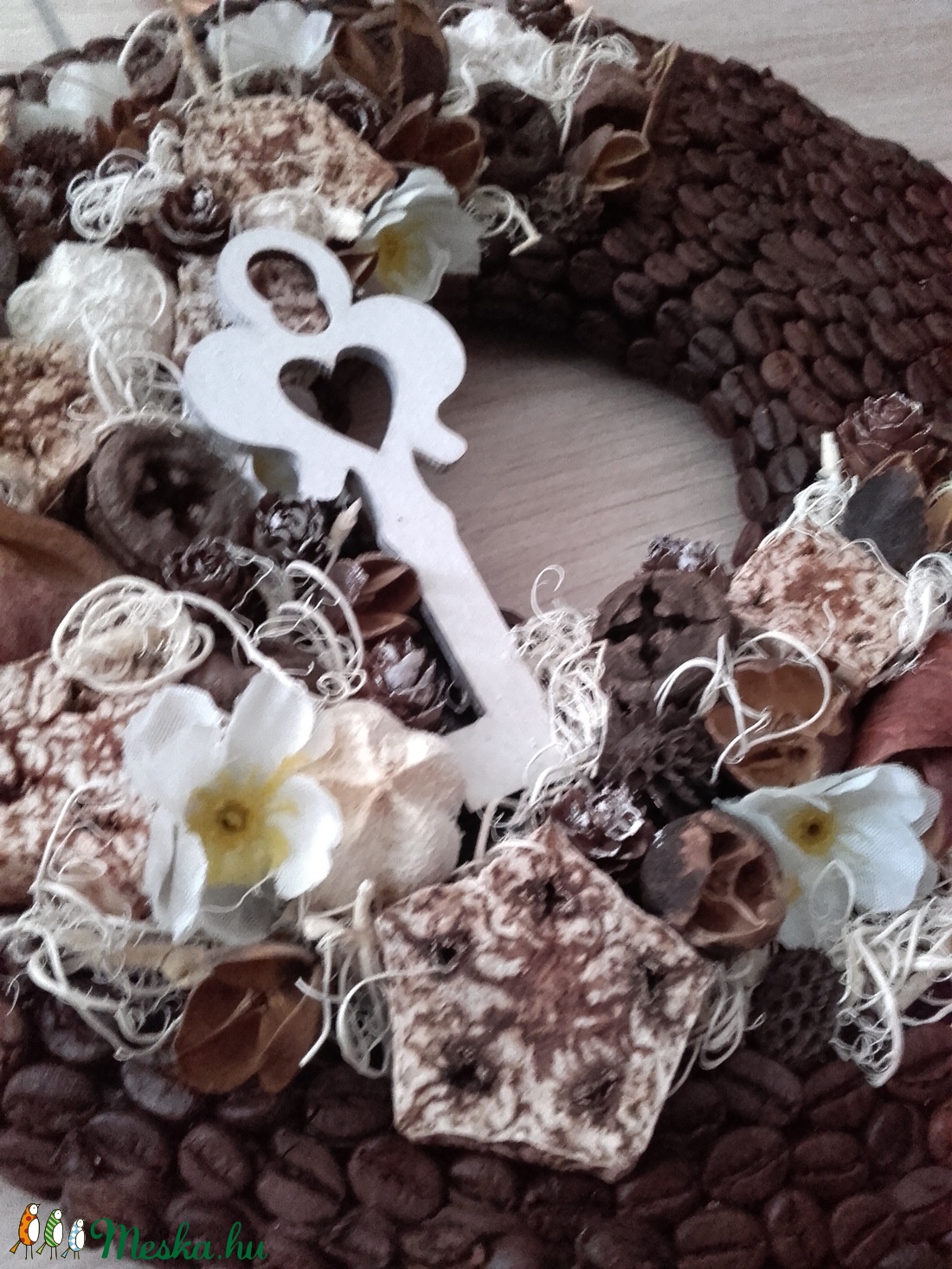 KÁVÉ SZÜNET  falidísz, dekoráció, kopogtató -  - Meska.hu