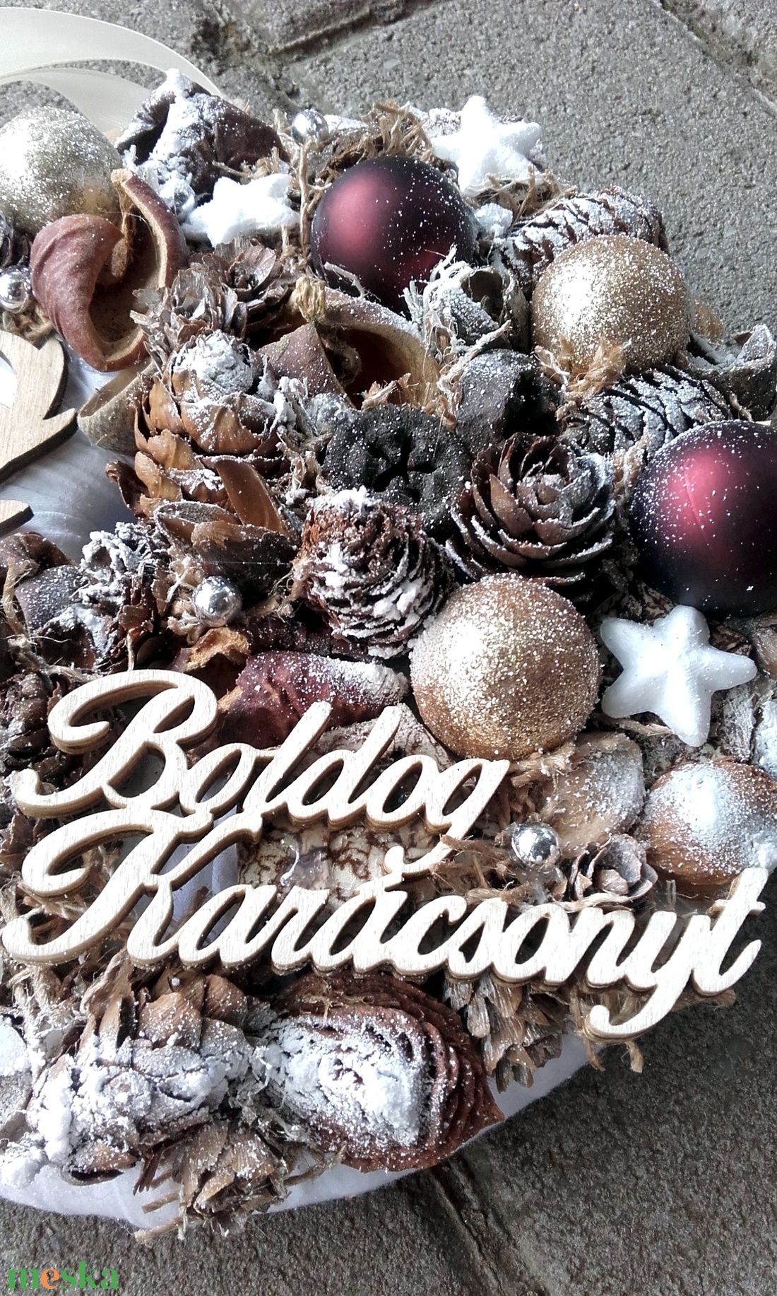 SZARVAS fehér-arany adventi dísz, karácsonyi asztaldísz, karácsonyi koszorú KÉSZTERMÉK - diy (csináld magad) - workshop & tanfolyam - Meska.hu SZARVAS fehér-arany adventi dísz, karácsonyi asztaldísz, karácsonyi koszorú KÉSZTERMÉK - diy (csináld magad) - workshop & tanfolyam - Meska.hu