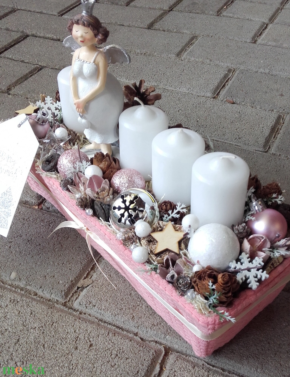 ANGYALI BOX, adventi asztaldísz, adventi koszorú, karácsonyi box, doboz, dekoráció, ajándék - karácsony - adventi díszek - adventi asztaldísz - Meska.hu ANGYALI BOX, adventi asztaldísz, adventi koszorú, karácsonyi box, doboz, dekoráció, ajándék - karácsony - adventi díszek - adventi asztaldísz - Meska.hu
