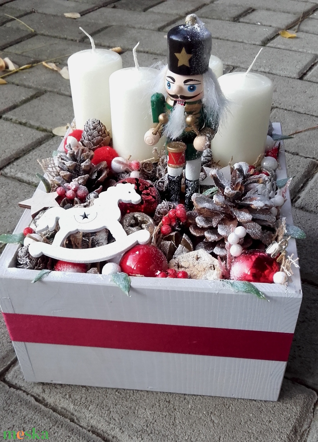DIÓTÖRŐ Karácsonyi asztaldsz, adventi asztaldísz, koszorú, doboz, box karácsonyi dekoráció - karácsony - karácsonyi lakásdekoráció - karácsonyi ajtódíszek - Meska.hu DIÓTÖRŐ Karácsonyi asztaldsz, adventi asztaldísz, koszorú, doboz, box karácsonyi dekoráció - karácsony - karácsonyi lakásdekoráció - karácsonyi ajtódíszek - Meska.hu