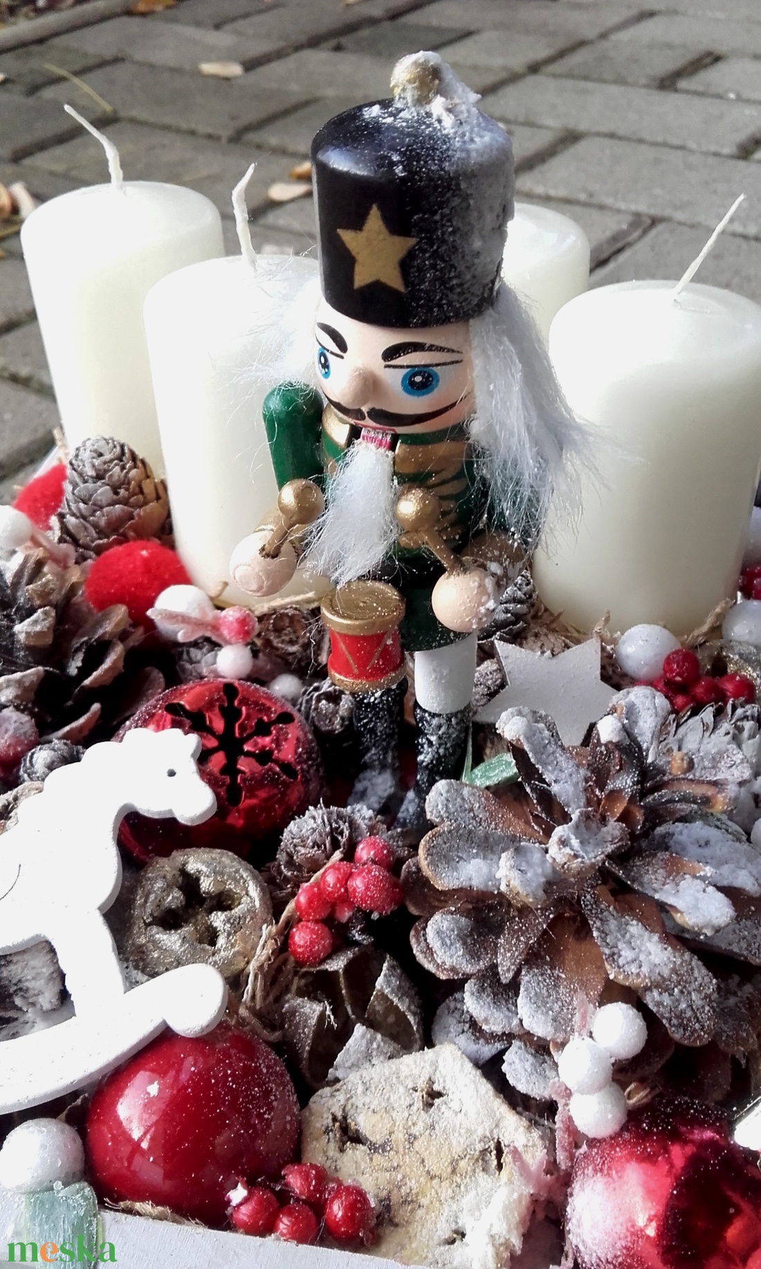 DIÓTÖRŐ Karácsonyi asztaldsz, adventi asztaldísz, koszorú, doboz, box karácsonyi dekoráció - karácsony - karácsonyi lakásdekoráció - karácsonyi ajtódíszek - Meska.hu DIÓTÖRŐ Karácsonyi asztaldsz, adventi asztaldísz, koszorú, doboz, box karácsonyi dekoráció - karácsony - karácsonyi lakásdekoráció - karácsonyi ajtódíszek - Meska.hu