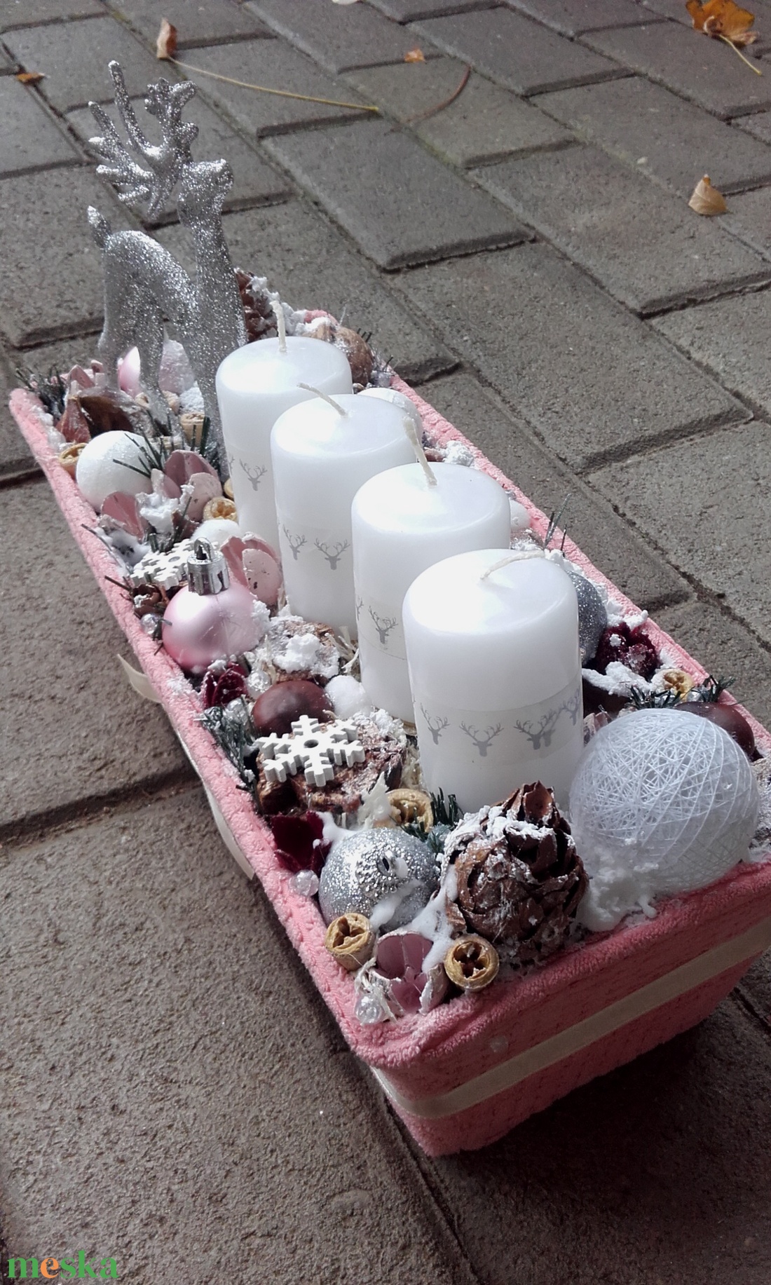 CSODASZARVAS karácsonyi- adventi ünnepi asztaldísz, adventi koszorú, adventi box - karácsony - adventi díszek - adventi koszorú - Meska.hu CSODASZARVAS karácsonyi- adventi ünnepi asztaldísz, adventi koszorú, adventi box - karácsony - adventi díszek - adventi koszorú - Meska.hu