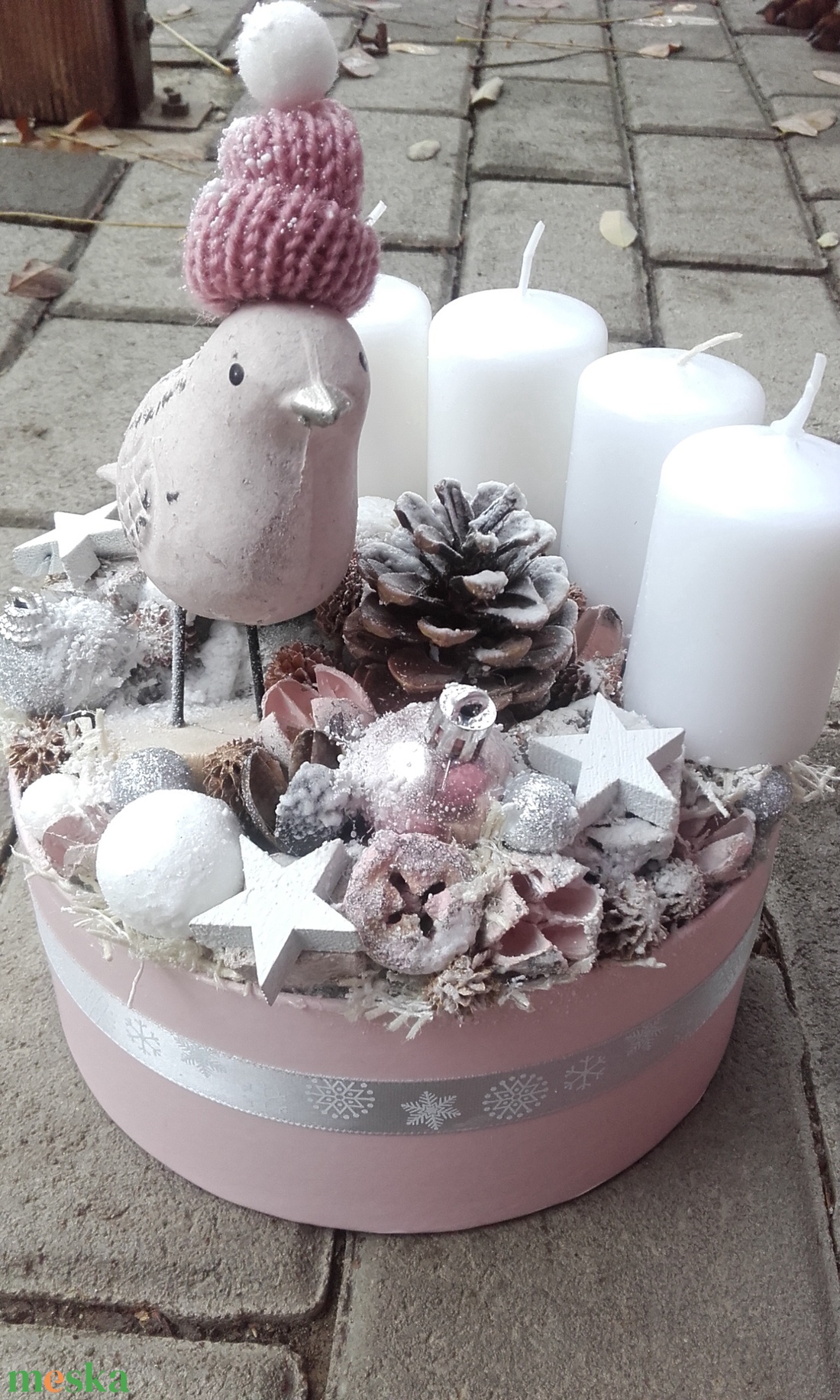 TÉLI HANGULAT karácsonyi- adventi ünnepi asztaldsz, box, karácsonyi koszorú, - karácsony - adventi díszek - adventi ajtódísz - Meska.hu TÉLI HANGULAT karácsonyi- adventi ünnepi asztaldsz, box, karácsonyi koszorú, - karácsony - adventi díszek - adventi ajtódísz - Meska.hu