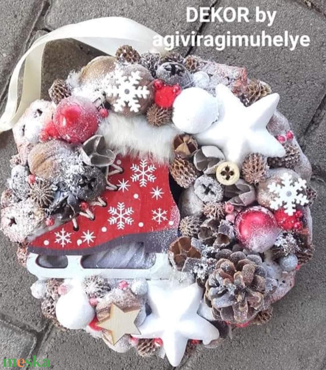 HÚZZ KORCSOLYÁT adventi dísz, adventi koszorú, adventi kopogtató, karácsonyi ajtódísz, karácsonyi kopogtató KÉSZTERMÉK - karácsony - karácsonyi lakásdekoráció - karácsonyi ajtódíszek - Meska.hu HÚZZ KORCSOLYÁT adventi dísz, adventi koszorú, adventi kopogtató, karácsonyi ajtódísz, karácsonyi kopogtató KÉSZTERMÉK - karácsony - karácsonyi lakásdekoráció - karácsonyi ajtódíszek - Meska.hu