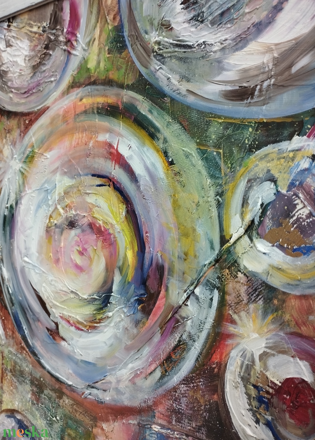 Boldogság 3D festmény - művészet - festmény - akril - Meska.hu