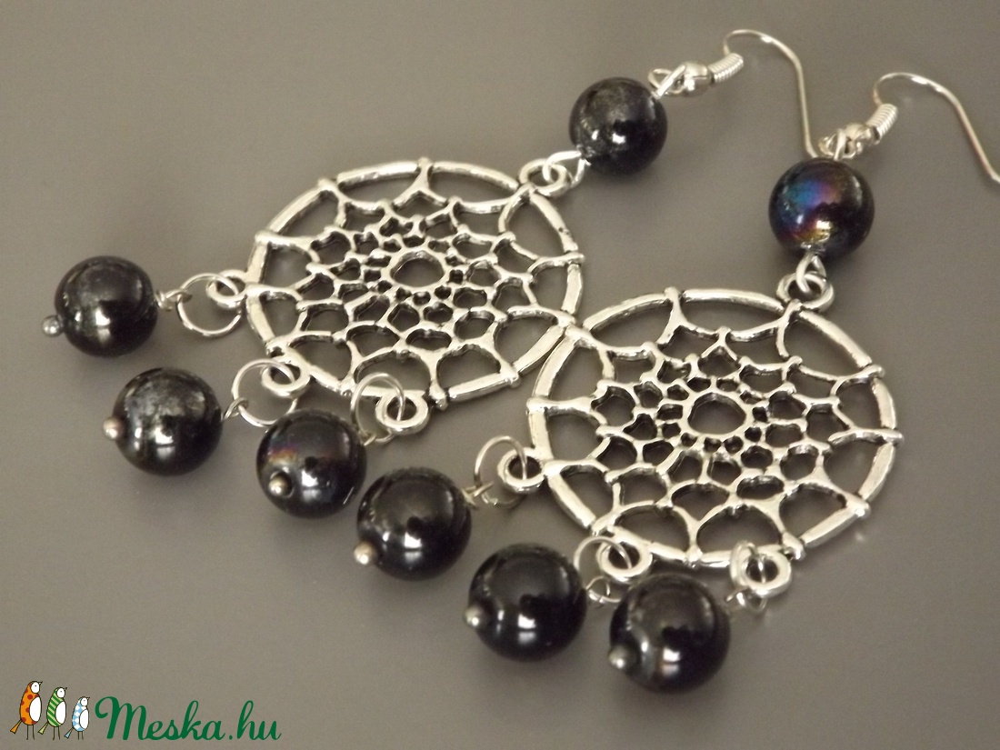 Tennessee álomcsapda fülbevaló, indián, dekoratív, természetes, ajándék, Meska - ékszer - fülbevaló - Meska.hu