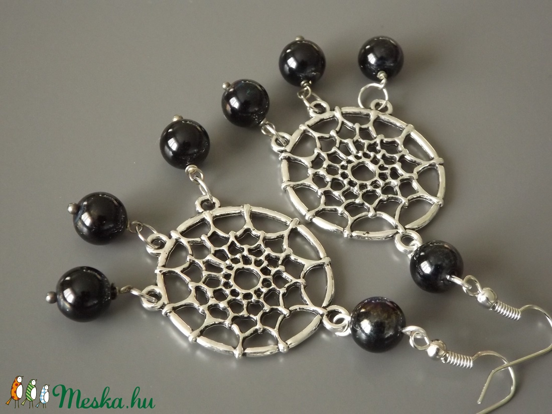 Tennessee álomcsapda fülbevaló, indián, dekoratív, természetes, ajándék, Meska - ékszer - fülbevaló - Meska.hu