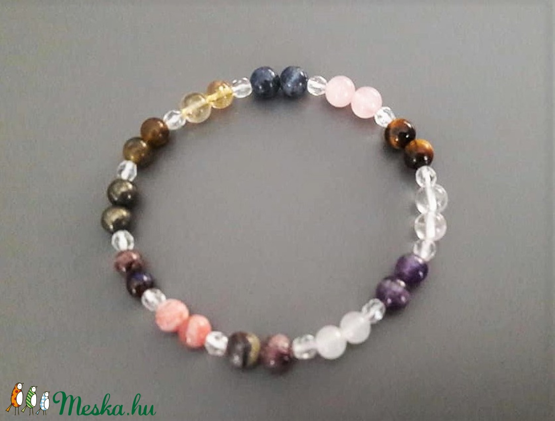 12 DNS MESTERKRISTÁLY karkötő - ékszer - karkötő - Meska.hu