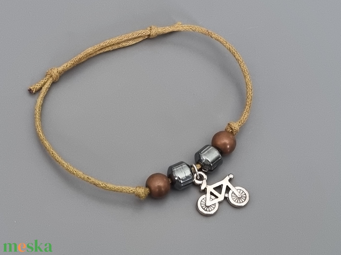 Bringaszerelem zsinórkarkötő, elegáns, drágakő, ásvány,  ajándék, nőnek - ékszer - karkötő - charm karkötő - Meska.hu