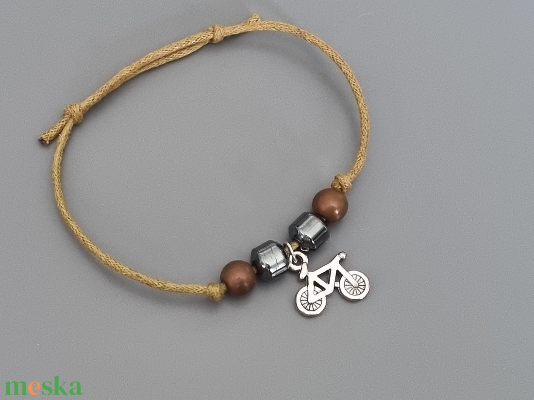 Bringaszerelem zsinórkarkötő, elegáns, drágakő, ásvány,  ajándék, nőnek - ékszer - karkötő - charm karkötő - Meska.hu