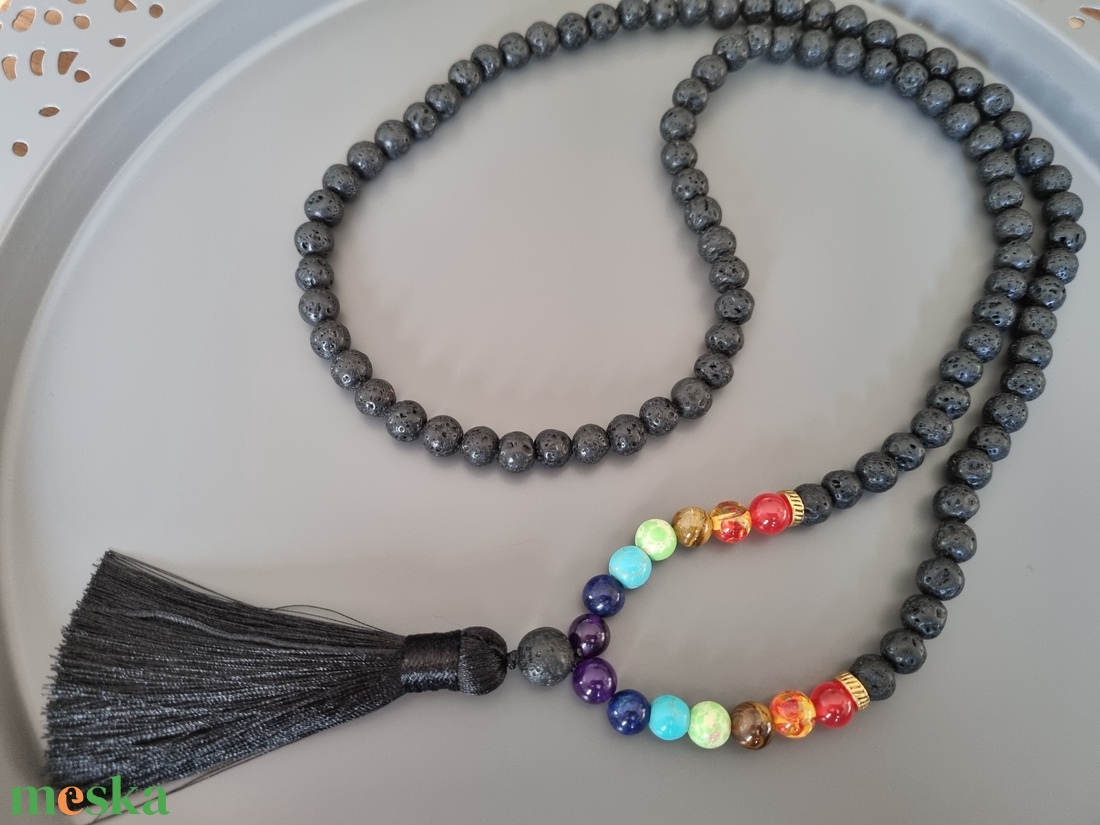 Mala, nyaklánc, 108 szemes buddhista mala - ékszer - nyaklánc - bojtos nyaklánc - Meska.hu Mala, nyaklánc, 108 szemes buddhista mala - ékszer - nyaklánc - bojtos nyaklánc - Meska.hu