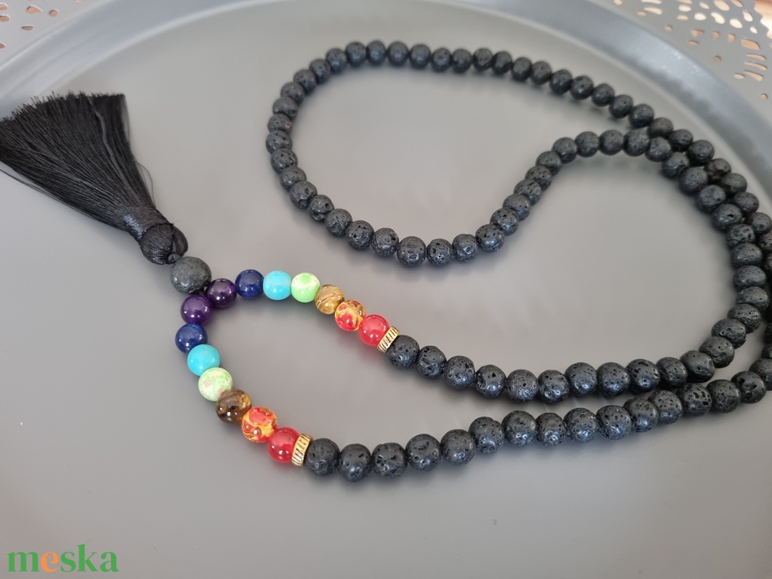 Mala, nyaklánc, 108 szemes buddhista mala - ékszer - nyaklánc - bojtos nyaklánc - Meska.hu Mala, nyaklánc, 108 szemes buddhista mala - ékszer - nyaklánc - bojtos nyaklánc - Meska.hu