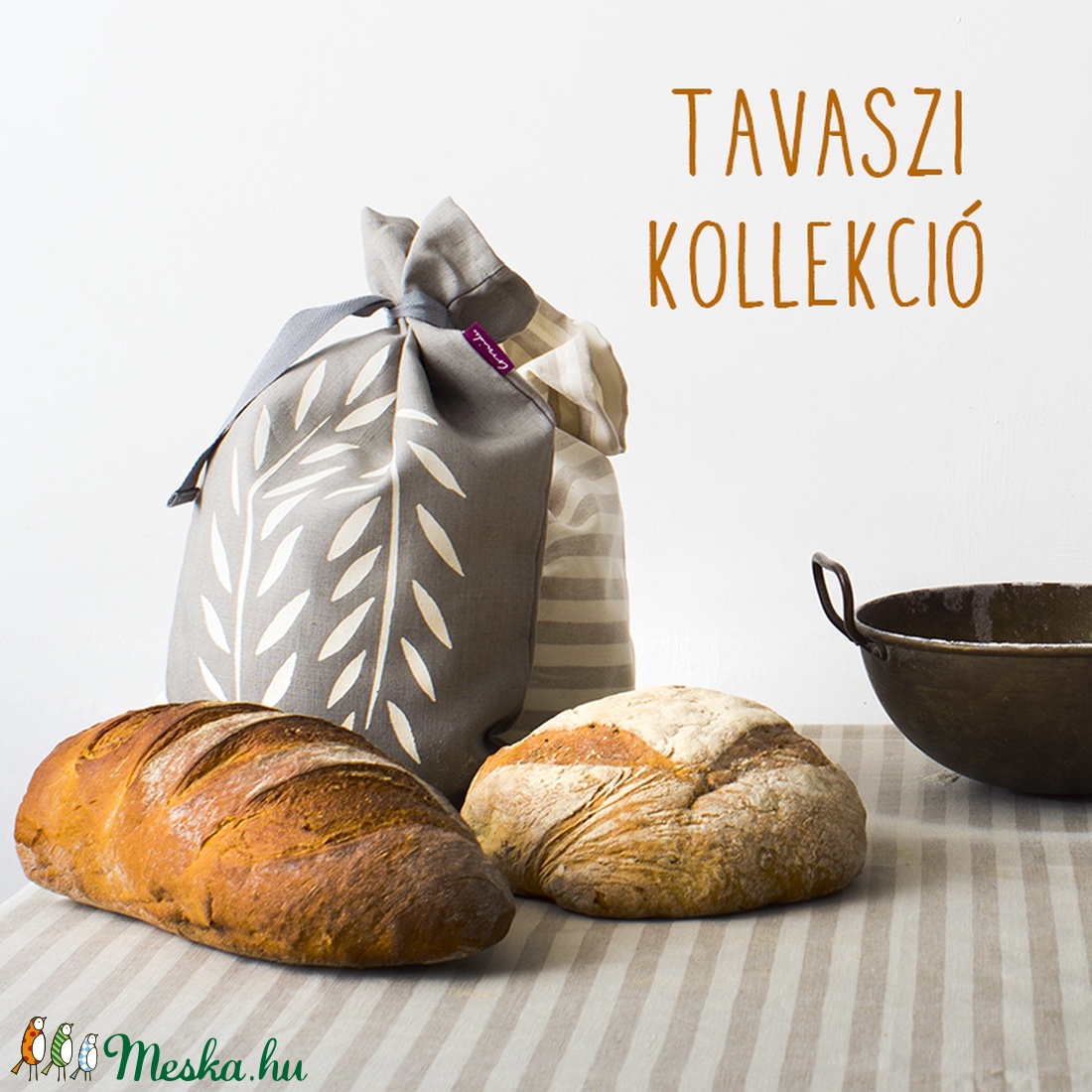 Kenyértartó zsák BÉLELT, NAGY, szitanyomott, középszürke lenvászon, pékáru, frissentartó, zero waste, környezetbarát - - Meska.hu Kenyértartó zsák BÉLELT, NAGY, szitanyomott, középszürke lenvászon, pékáru, frissentartó, zero waste, környezetbarát - - Meska.hu